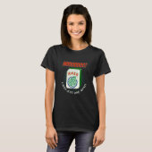 T-shirt Je N'Étais Qu'À Un Seul Jeu Chinois Mahjong (Devant entier)