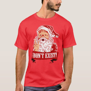 T-shirt Je n'existe pas, le père noël