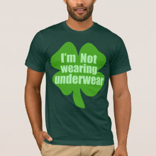 T-shirt Je n'utilise aucun sous-vêtement