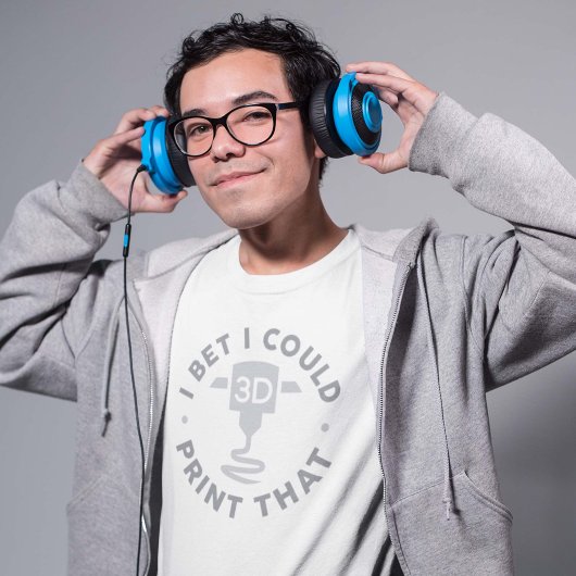 T-shirt Je Parie Que Je Pourrais Imprimer