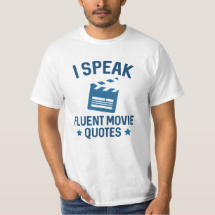T-shirt Je Parle Citations De Film Fluent