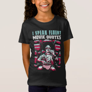 T-Shirt Je parle couramment les citations de films