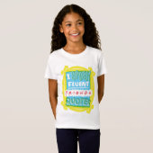 T-Shirt Je parle des devis Fluent FRIENDS™ - Peephole (Devant entier)