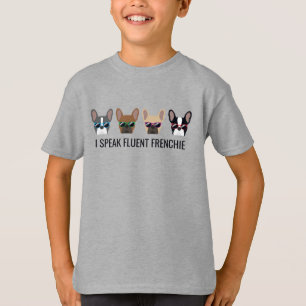 T-shirt Je Parle Fluent Frenchie Funny French Bulldog Cita