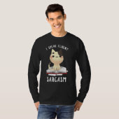 T-shirt Je Parle Fluent Sarcasm Funny Chat (Devant entier)