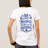 T-shirt Je parle Kaszëbsczi (Dos)