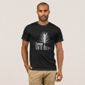 T-shirt Je Parle Pour Les Arbres, Nature Lover Don. (Devant entier)