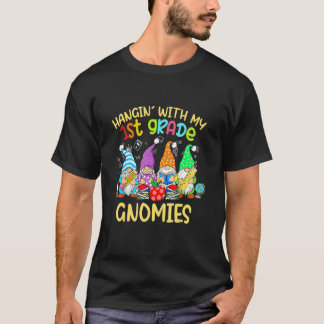 T-shirt Je Passe Avec Mes Gnomies De 1Ere Année À L'École