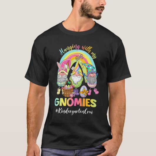 T-shirt Je Passe Avec Mes Gnomies Équipement De Jardin D'E (Devant)
