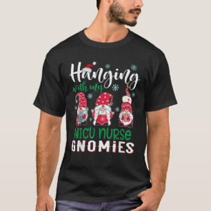 T-shirt Je Passe Avec Mon NICU Infirmière Gnomies Funny Sa