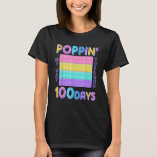 T-shirt Je Passe Mon Chemin À Travers 100 Jours D'École Po