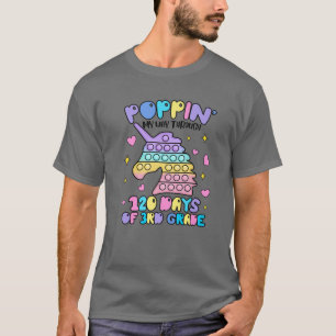 T-shirt Je Passe Mon Chemin À Travers 120 Jours De 3E Clas