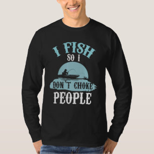 T-shirt Je Pêche Donc Je Ne Choque Pas Les Gens Pêche 2