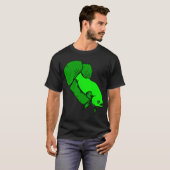 T-shirt Je pêche Fisher (Devant entier)