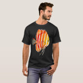 T-shirt Je pêche seulement 2 (Devant entier)