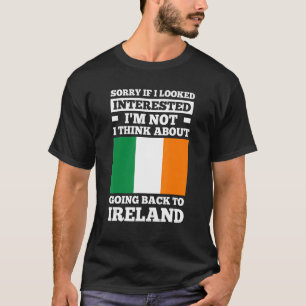 T-shirt Je pense revenir à Irlande irish roots