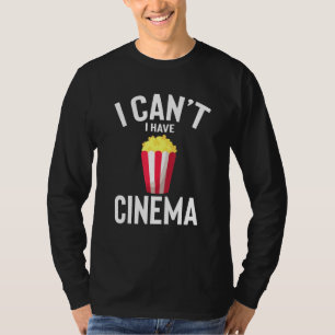 T-shirt Je Peux Avoir Cinéma Mignonne Drôle Cinéma Blague