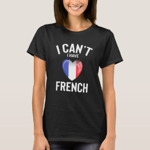 T-shirt Je Peux Avoir Une Langue Française Mignonne Amusan