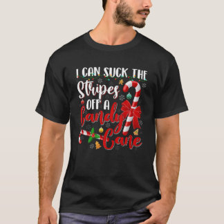 T-shirt Je Peux Chanter Les Rayures D'Un Sucre de canne No