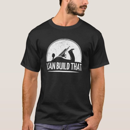 T-shirt Je Peux Construire Cette Carponnerie Expert En Car (Devant)