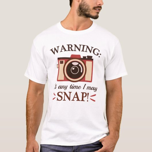 T-shirt Je peux craquer (Devant)