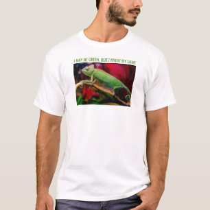 T-shirt Je peux être vert mais je connais mon jeu de camél