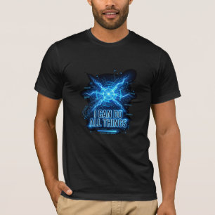 T-shirt Je peux faire toutes choses Chrétien conservateur