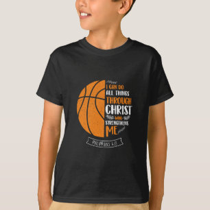 T-shirt Je peux faire toutes choses par Christ - Joueur de