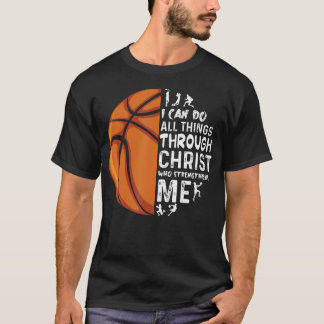 T-shirt Je peux faire toutes choses par Christ qui me fort