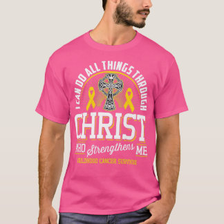 T-shirt Je Peux Faire Toutes Les Choses Grâce À Christ Can