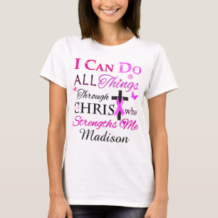 T-SHIRT JE PEUX FAIRE TOUTES LES CHOSES PAR LE CHRIST