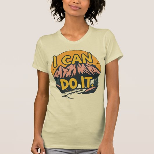 T-shirt Je peux le faire (Devant)