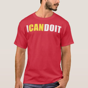 T-shirt Je Peux Le Faire Inspiration Motivation Fitness Po