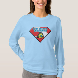 T-shirt Je peux respirer sous l'eau