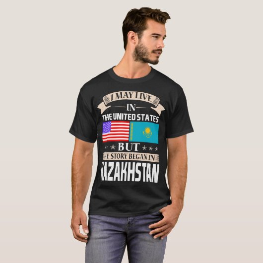 T-shirt Je peux vivre dans l'histoire des Etats-Unis ai (Devant entier)