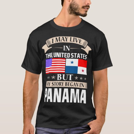T-shirt Je peux vivre dans l'histoire des Etats-Unis ai (Devant)