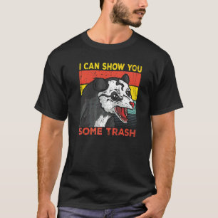T-shirt Je Peux Vous Montrer Quelques Trash Possum Vintage