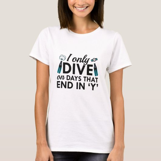 T-shirt Je Plonge (Devant)