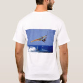 T-shirt Je plutôt en faisant de la planche à voile (Dos)