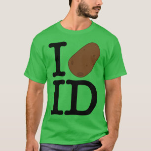 T-shirt Je pomme de terre Idaho Géant