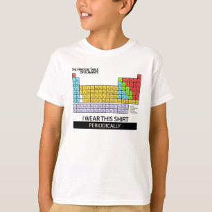 T-shirt Je Porte Cette Chemise Périodiquement