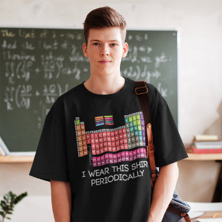 T-shirt Je Porte Cette Chemise Périodiquement