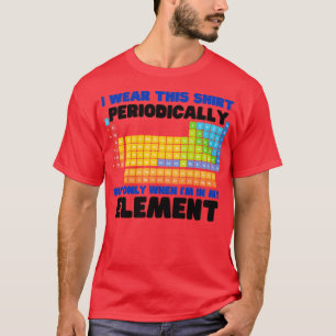 T-shirt je porte cette chemise périodiquement, mais seulem