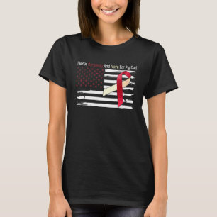 T-shirt Je Porte De La Bourgogne Et De L'Ivoire Pour Mon P