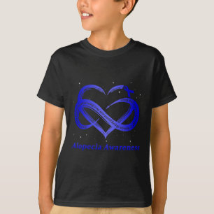 T-shirt Je Porte Du Bleu Pour Le Guerrier De Sensibilisati