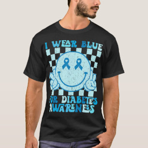 T-shirt Je Porte Du Bleu Pour Le Mois De Sensibilisation A