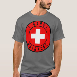 T-shirt Je porte du naloxone 62