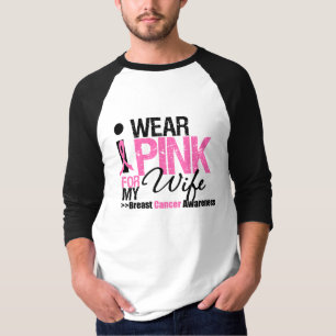 T-shirt Je Porte Du Rose Pour Ma Femme