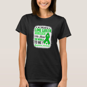 T-shirt Je Porte Du Vert Citron Pour Quelqu'un Signifie Ly
