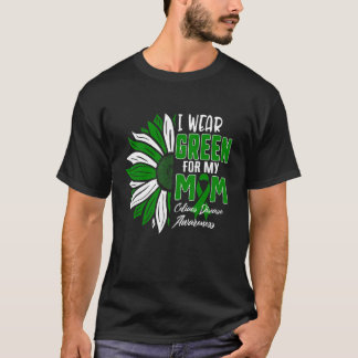 T-shirt Je Porte Du Vert Pour Ma Mère Celiacé Sensibilisat